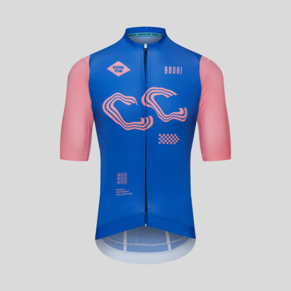 SHIRT BLUE PINK M FR