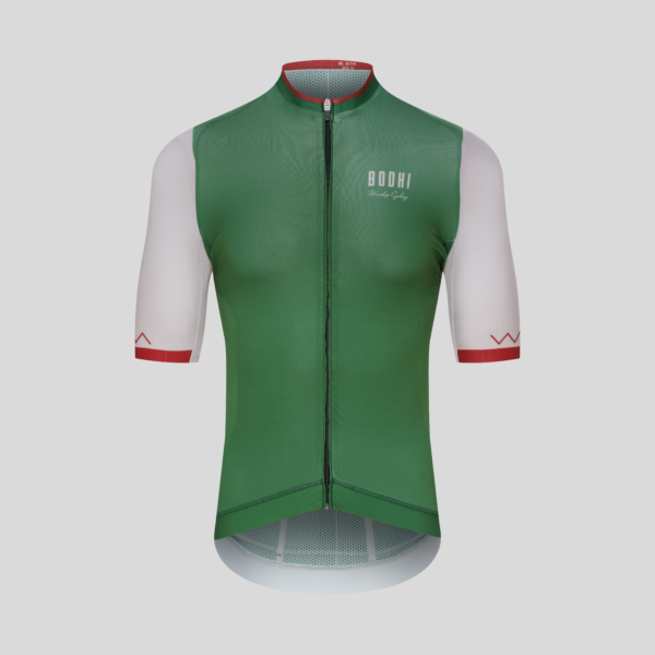 SHIRT GREEN BEIGE M FR