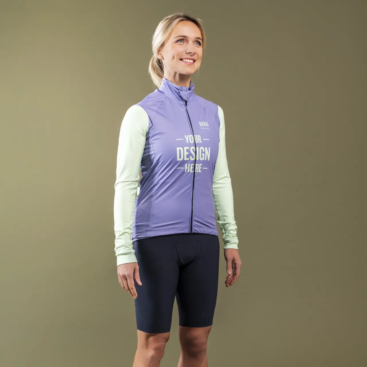 Gilet with 3 pockets