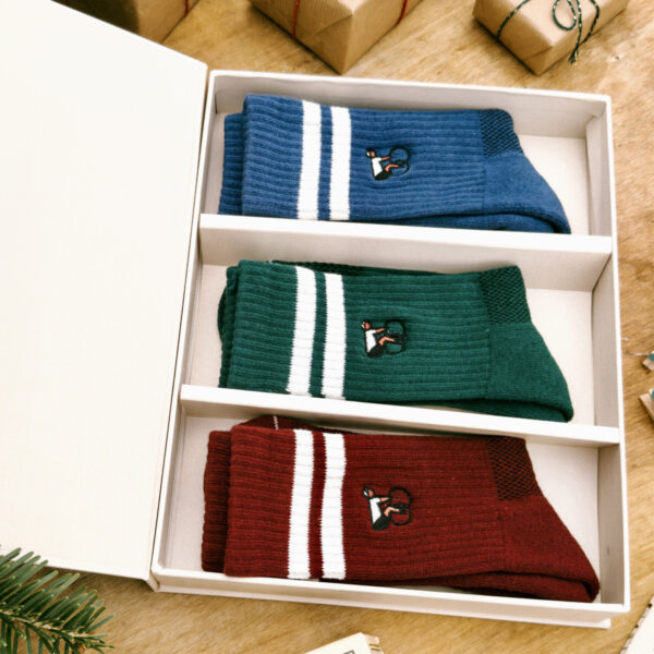 Gift Box Crew Socks Detail 1